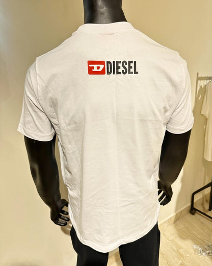 Diesel Front Logo-White