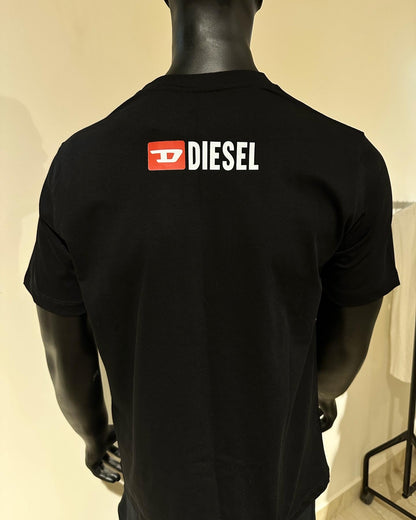 Diesel Front Logo-Black