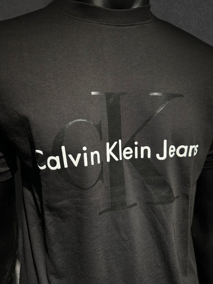 Calvin Klein Printed T-Shirt- Black