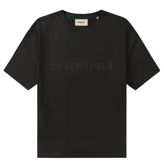 Essentials Front Logo T-Shirt - Black